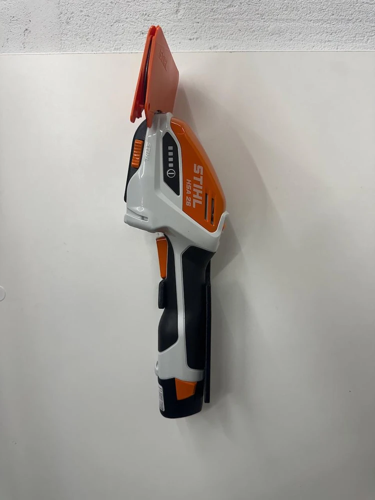 Garageprintslt STIHL HSA20 Gyvatvorių žirklės sieninis laikiklis