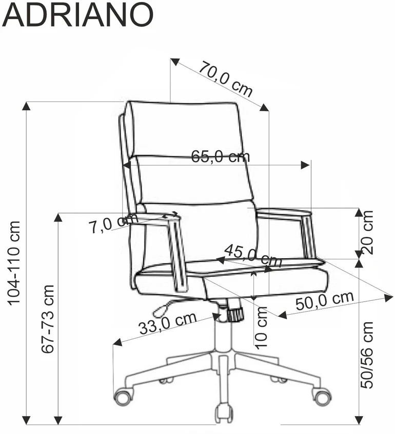 ADRIANO leisure chair color: olive #77
