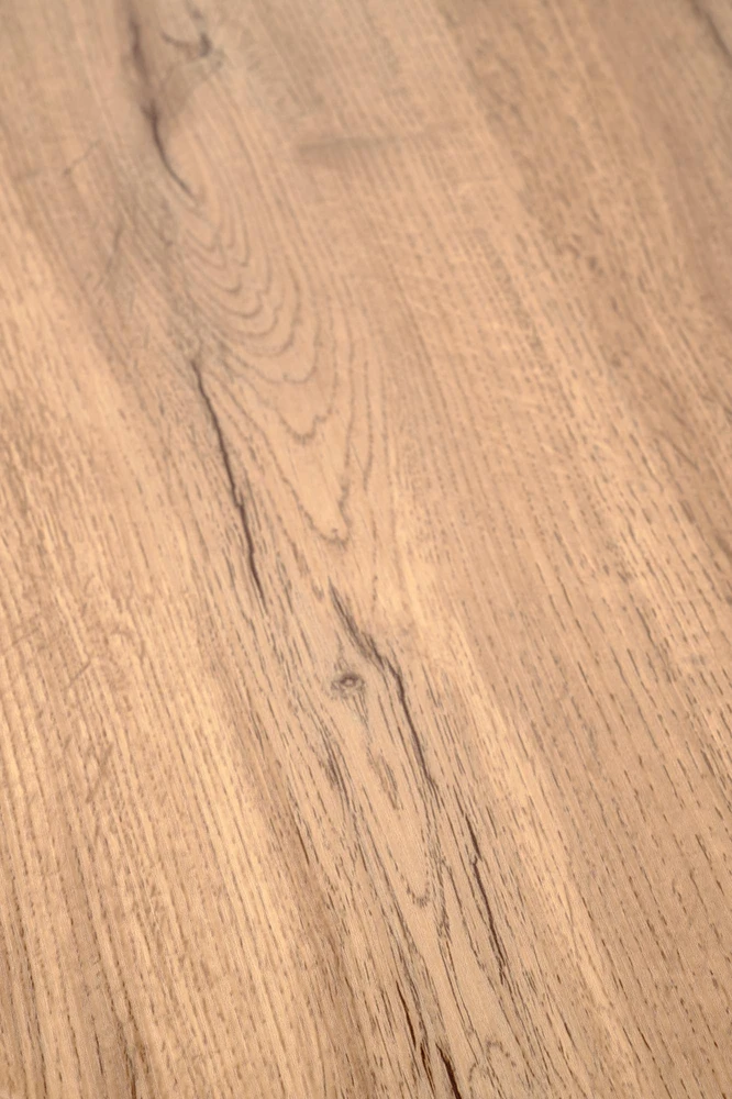 ANGER set of two, top - auksinis oak, legs - juodas