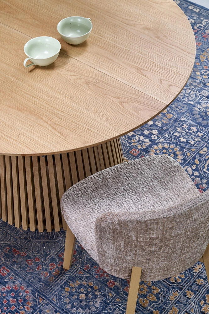 BASSO chair honey oak / CREMONA 14 (beige)