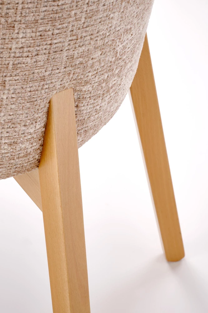 BASSO chair honey oak / CREMONA 14 (beige)