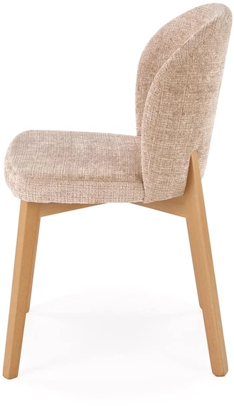 BASSO chair honey oak / CREMONA 14 (beige)