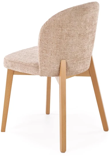 BASSO chair honey oak / CREMONA 14 (beige)