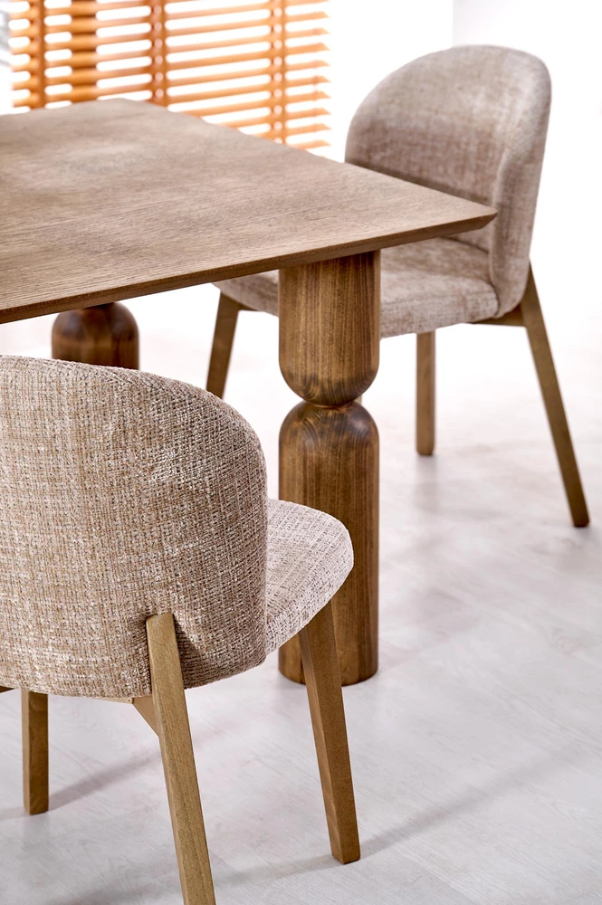 BASSO chair honey oak / CREMONA 14 (beige)