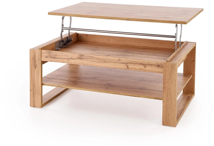 BETTY lifting top coffee table, color: artisan oak