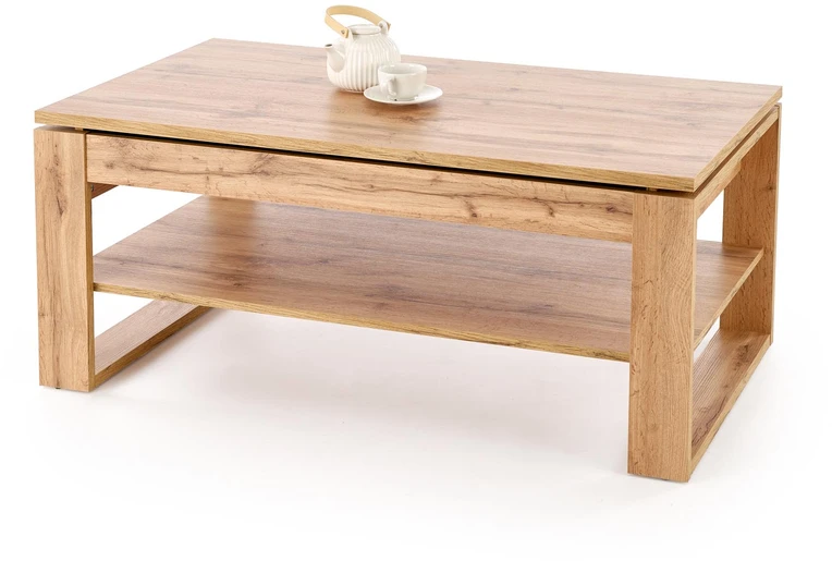 BETTY lifting top coffee table, color: artisan oak