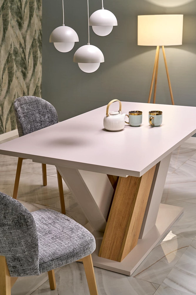 Halmar Dining table extendable Brandon. oak col. 160-200x90 cm