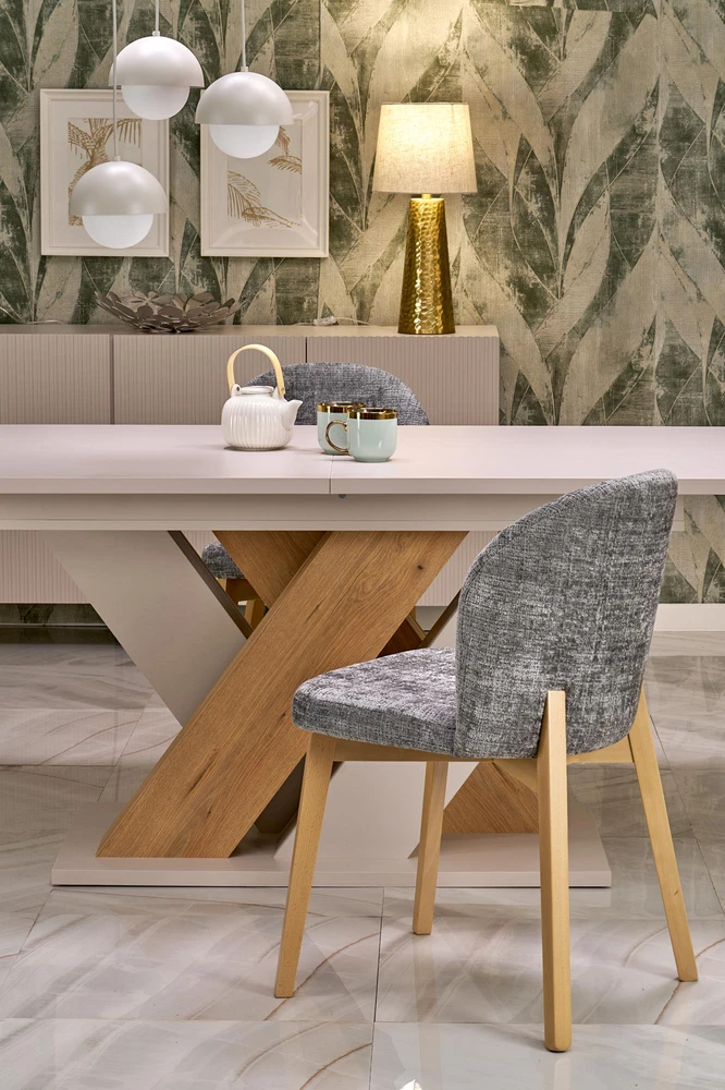 Halmar Dining table extendable Brandon. oak col. 160-200x90 cm