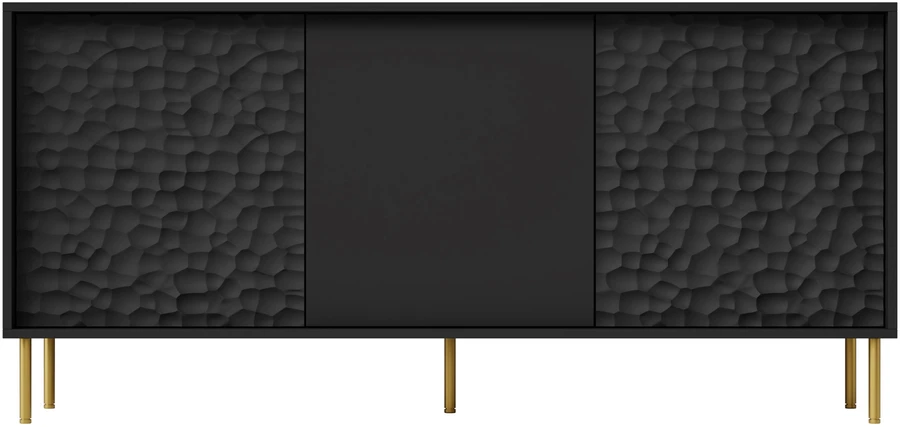 BULLET KM-1 chest, juodas / auksinis