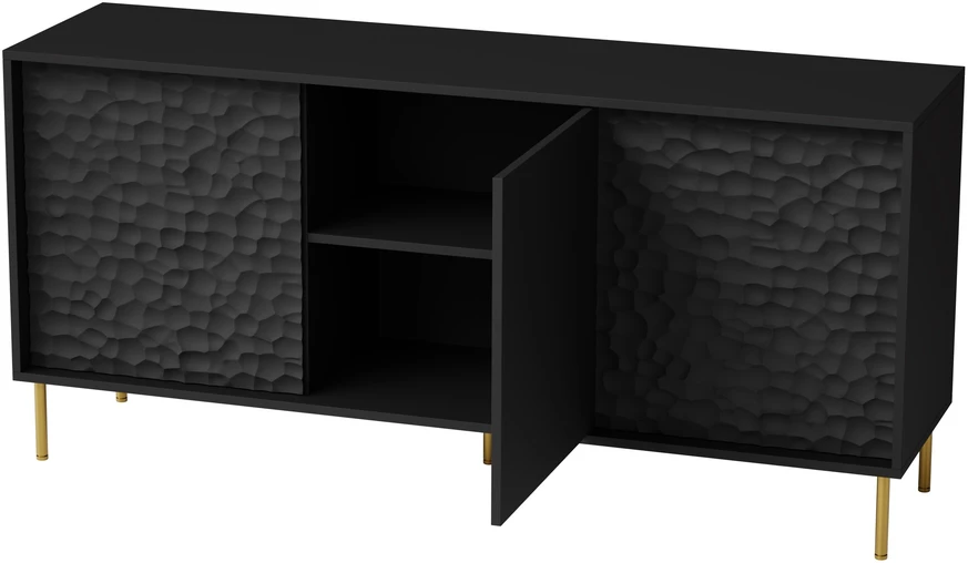 BULLET KM-1 chest, juodas / auksinis