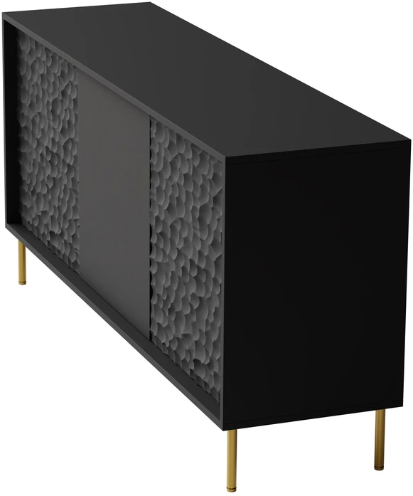 BULLET KM-1 chest, juodas / auksinis