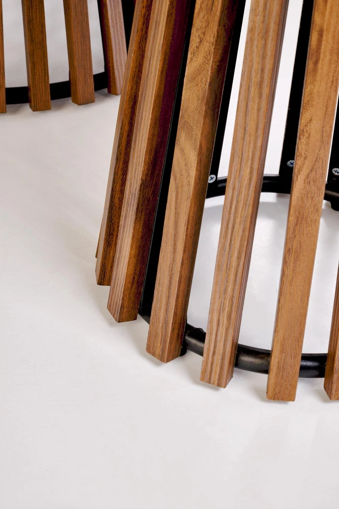 CARINA_S c.table beige marble / walnut