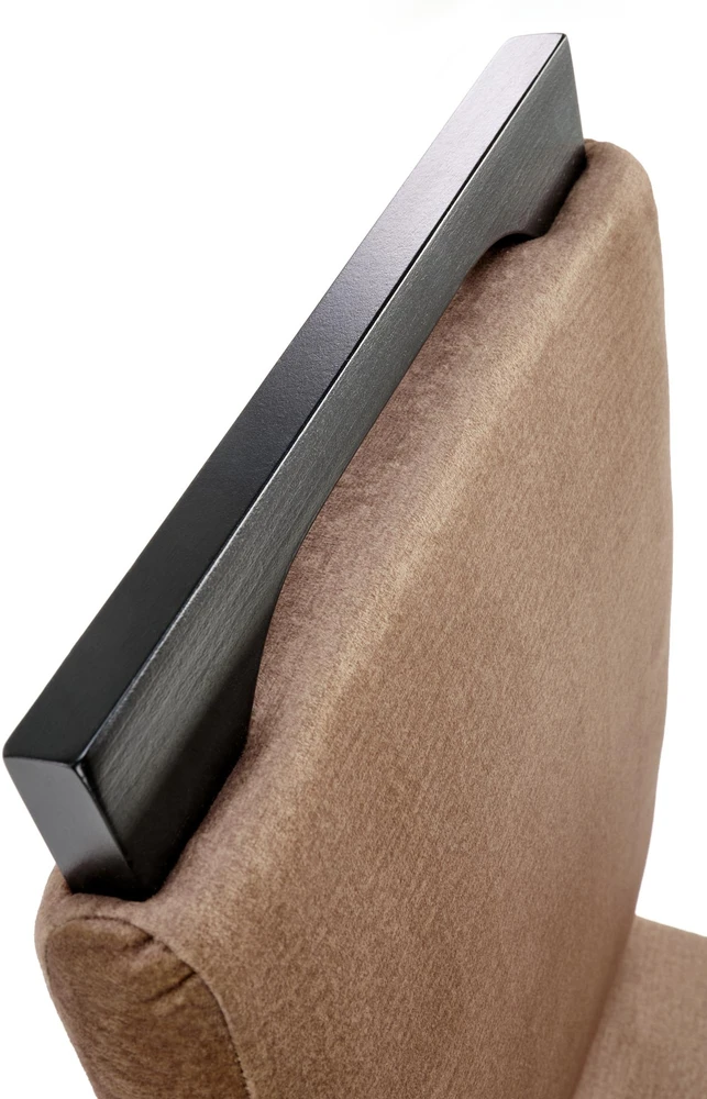 CLARION 2 chair, juodas / Monolith 09 (beige)