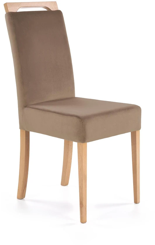 CLARION chair, color: honey oak / MONOLITH 09