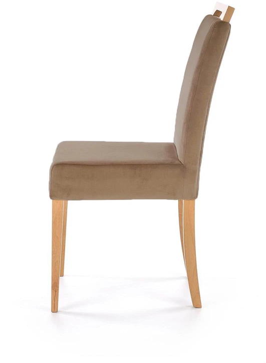 CLARION chair, color: honey oak / MONOLITH 09