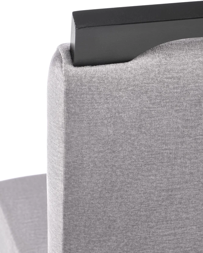 CLARION chair, color: juodas / MONOLITH 85