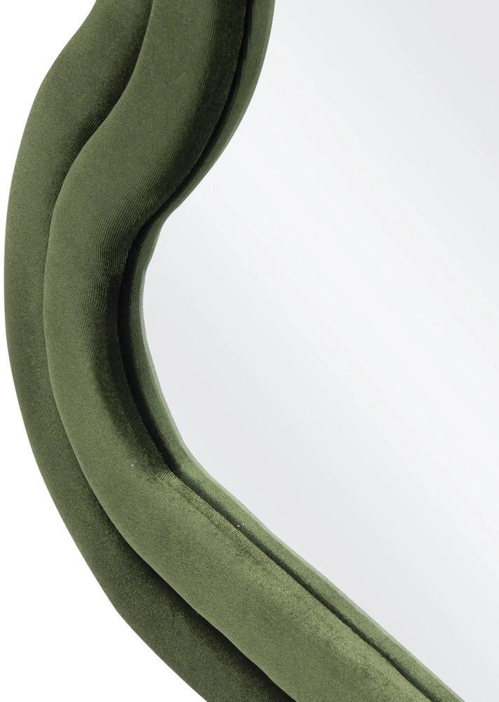 CONFETTO standing mirror or wall mirror, olive