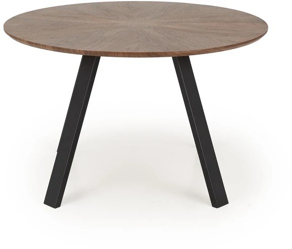 DANILO table walnut/juodas