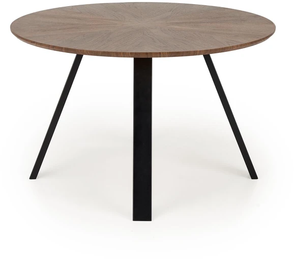 DANILO table walnut/juodas