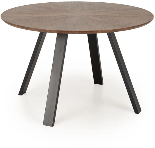 DANILO table walnut/juodas