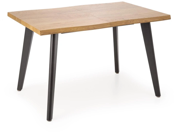 DICKSON 2 extension table 150-210, natural / juodas