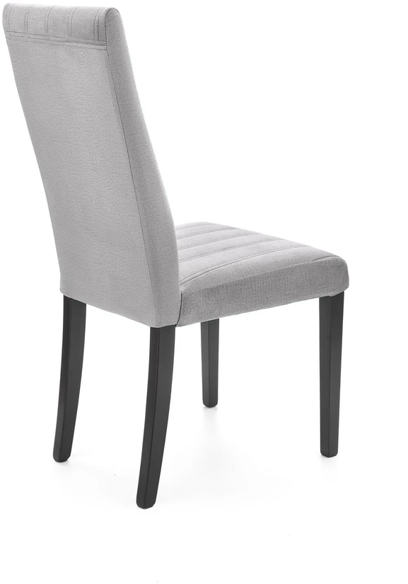 DIEGO 2 chair, color: quilted velvet Stripes - MONOLITH 85