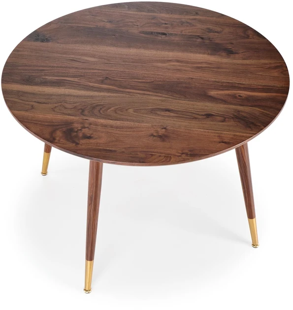 DOMENICO stalas riešuto/aukso spalvos