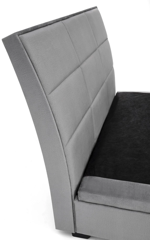 Dvigulė lova CONTINENTAL 2 160 su patalynės dėže pilka