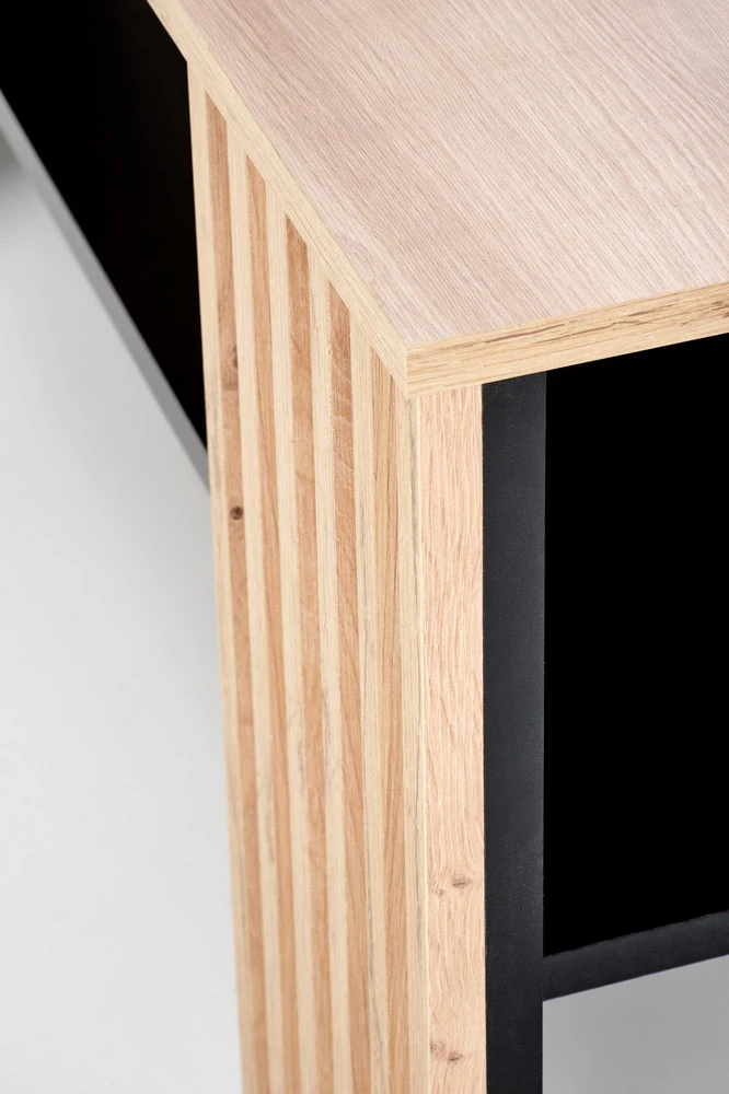 FEMINA c.table, artisan oak / juodas