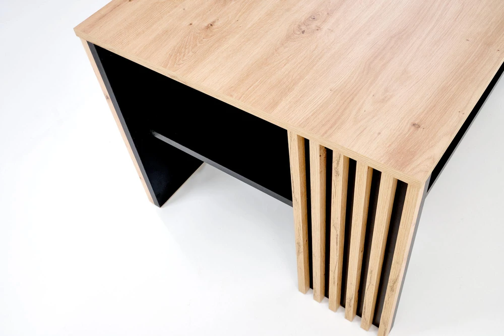 FEMINA c.table, artisan oak / juodas