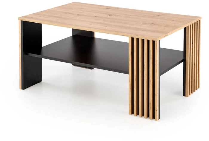 FEMINA c.table, artisan oak / juodas