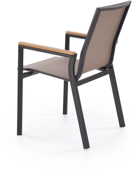 FIERRO chair, juodas/pilkas/ruda