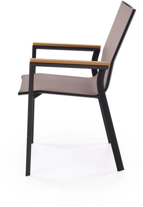 FIERRO chair, juodas/pilkas/ruda