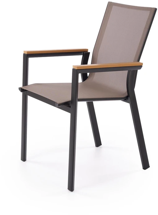 FIERRO chair, juodas/pilkas/ruda