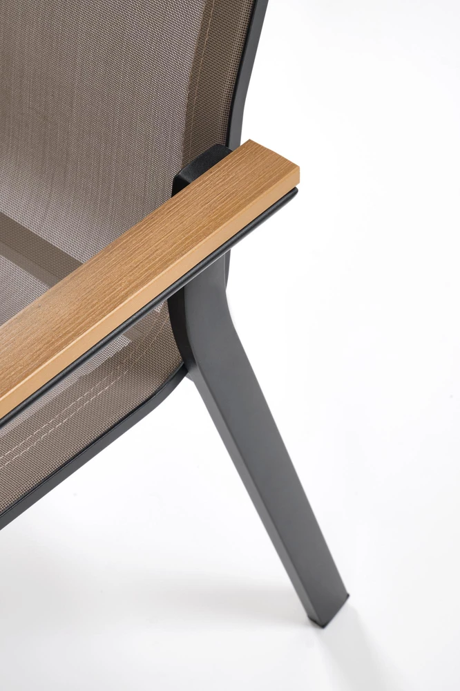 FIERRO chair, juodas/pilkas/ruda