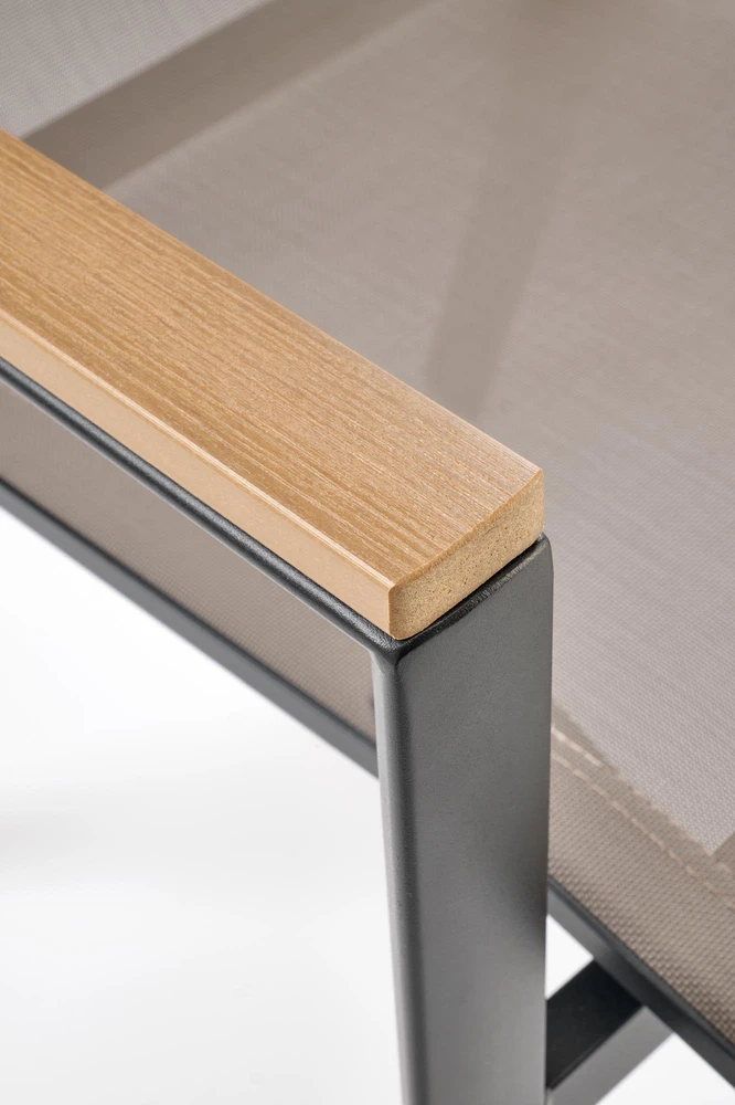 FIERRO chair, juodas/pilkas/ruda