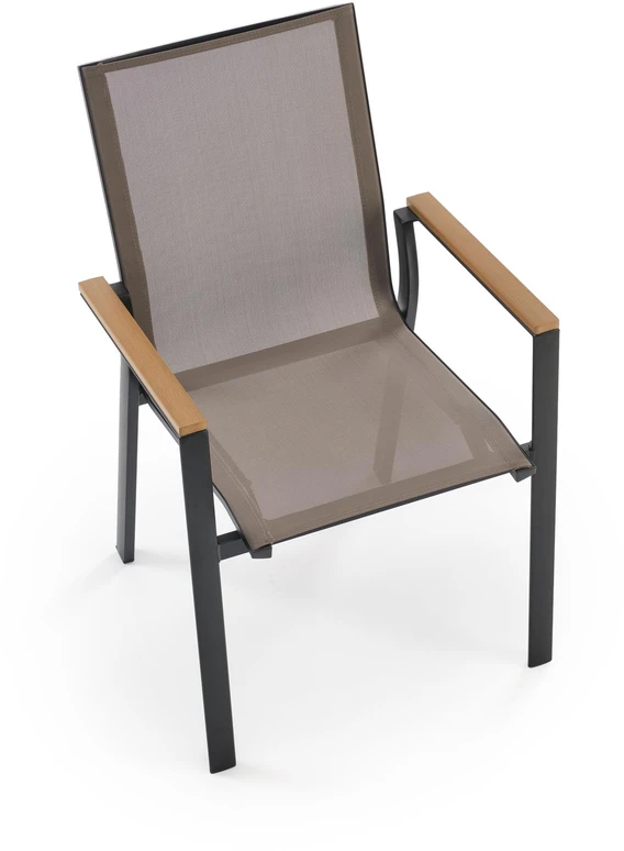 FIERRO chair, juodas/pilkas/ruda