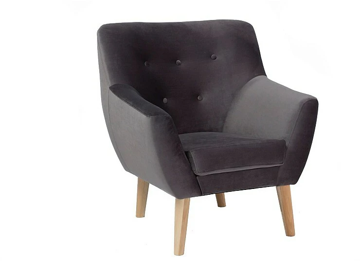Fotelis Signal Meble „Fotel Nordic 1 Velvet“