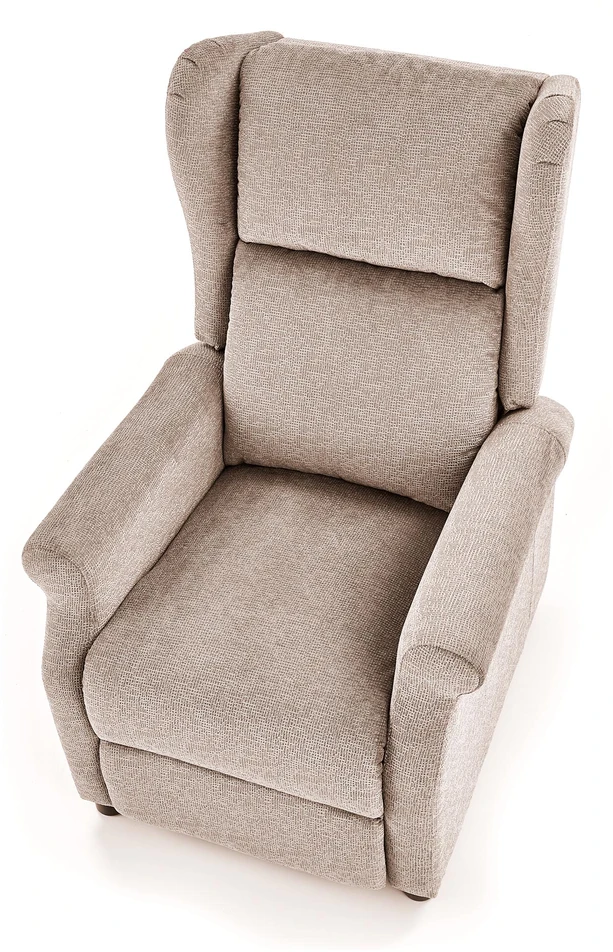 Fotelis AGUSTIN M recliner with massage function, color: beige