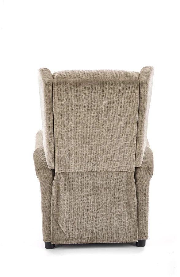 Fotelis AGUSTIN M recliner with massage function, color: beige