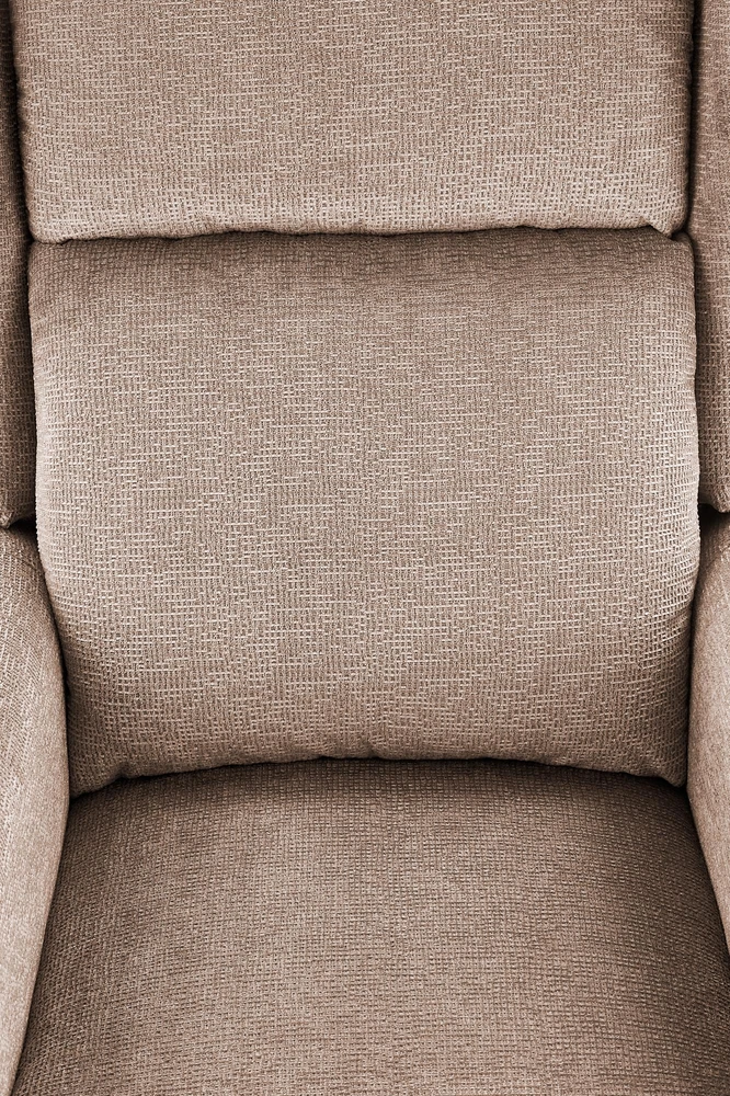 Fotelis AGUSTIN M recliner with massage function, color: beige