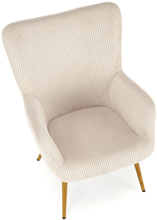 Fotelis AMARO leisure chair, cream