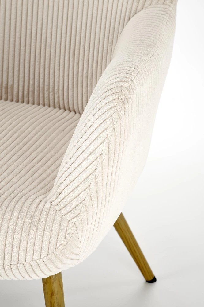 Fotelis AMARO leisure chair, cream