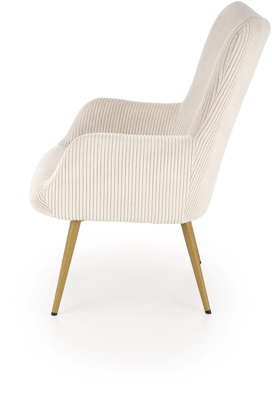 Fotelis AMARO leisure chair, cream