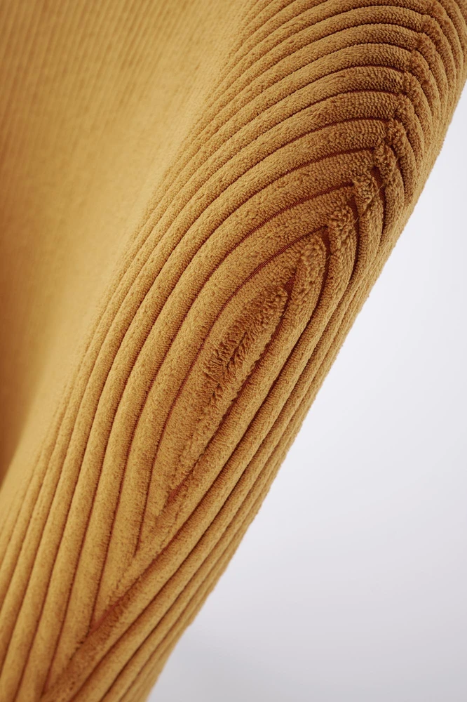 Fotelis AMARO leisure chair, mustard