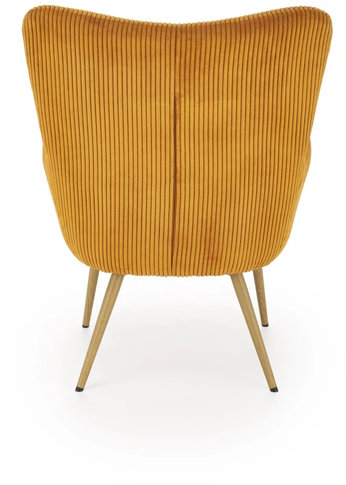 Fotelis AMARO leisure chair, mustard