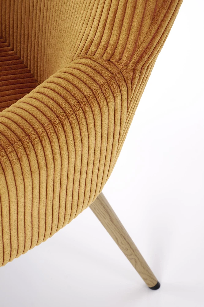 Fotelis AMARO leisure chair, mustard