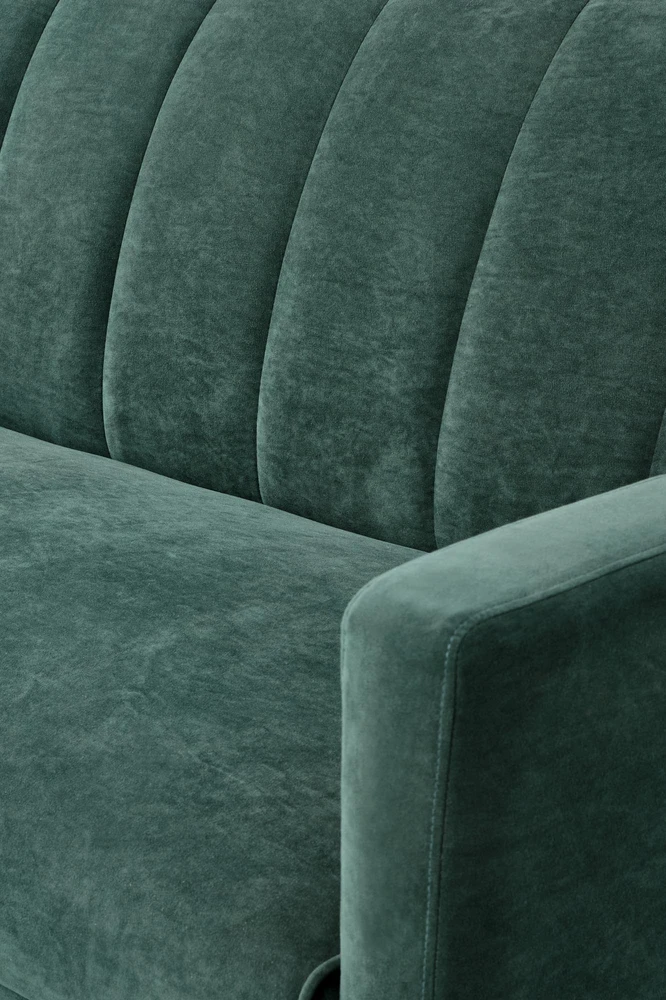 Fotelis ARMANDO sofa color: dark žalias