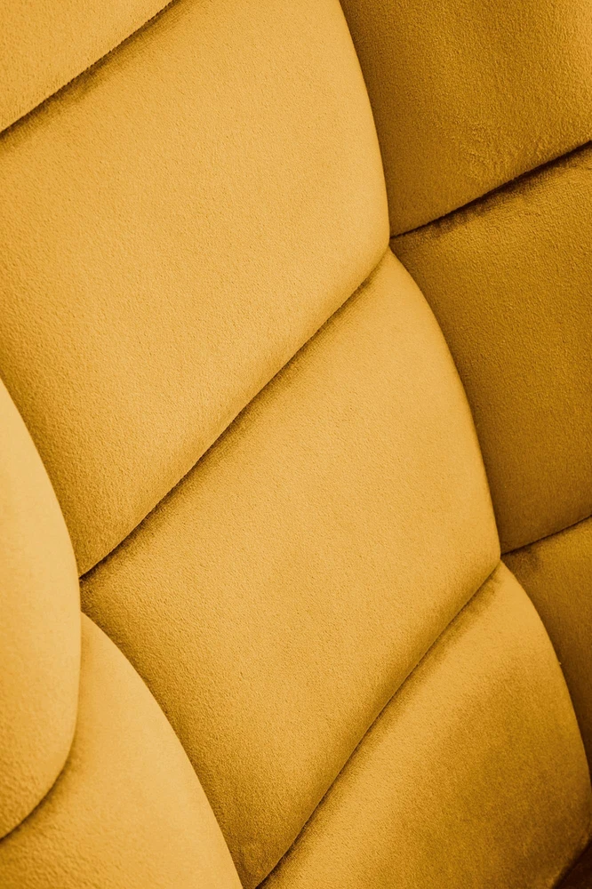 Fotelis BAZALTO char mustard
