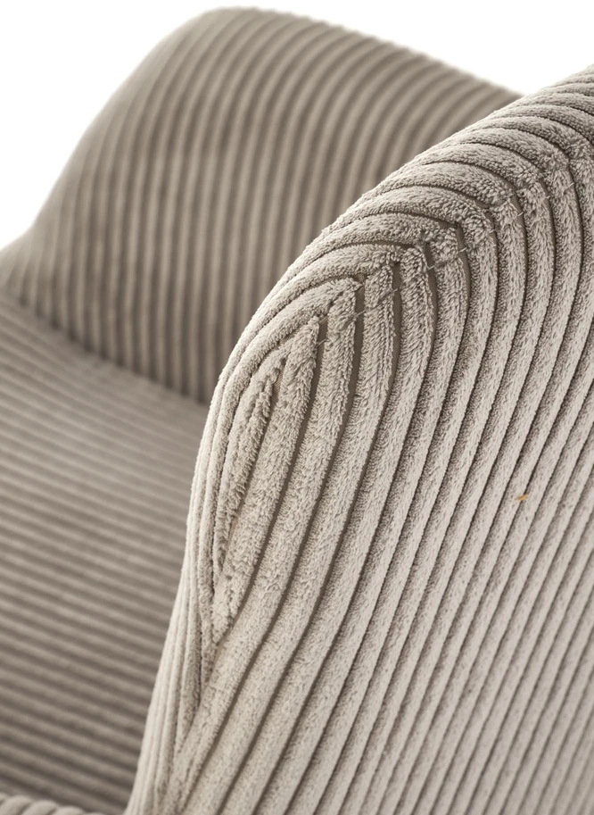 Fotelis BELMIRO rocking chair, pilkas